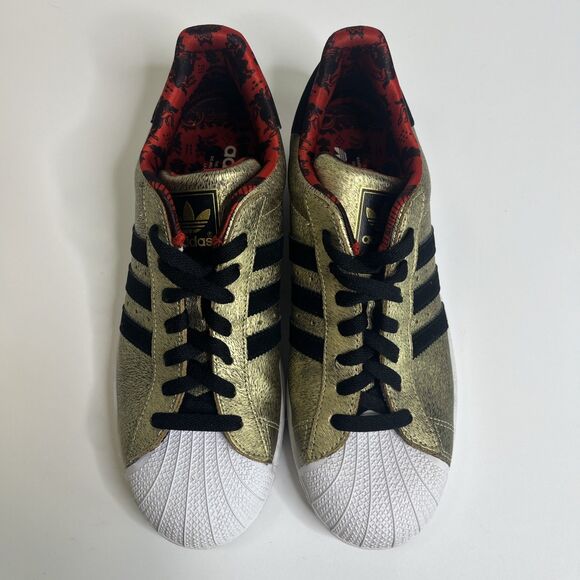 Adidas Superstar 2 Year of the Horse CNY Gold D65601 Men’s 10US main image 6